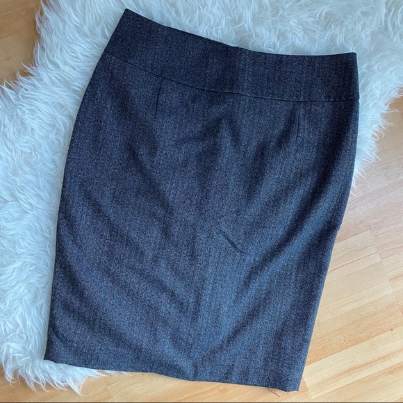 Mossimo Dark Gray Pencil Skirt EUC Sz 12 🖤🤍 - Picture 7 of 11